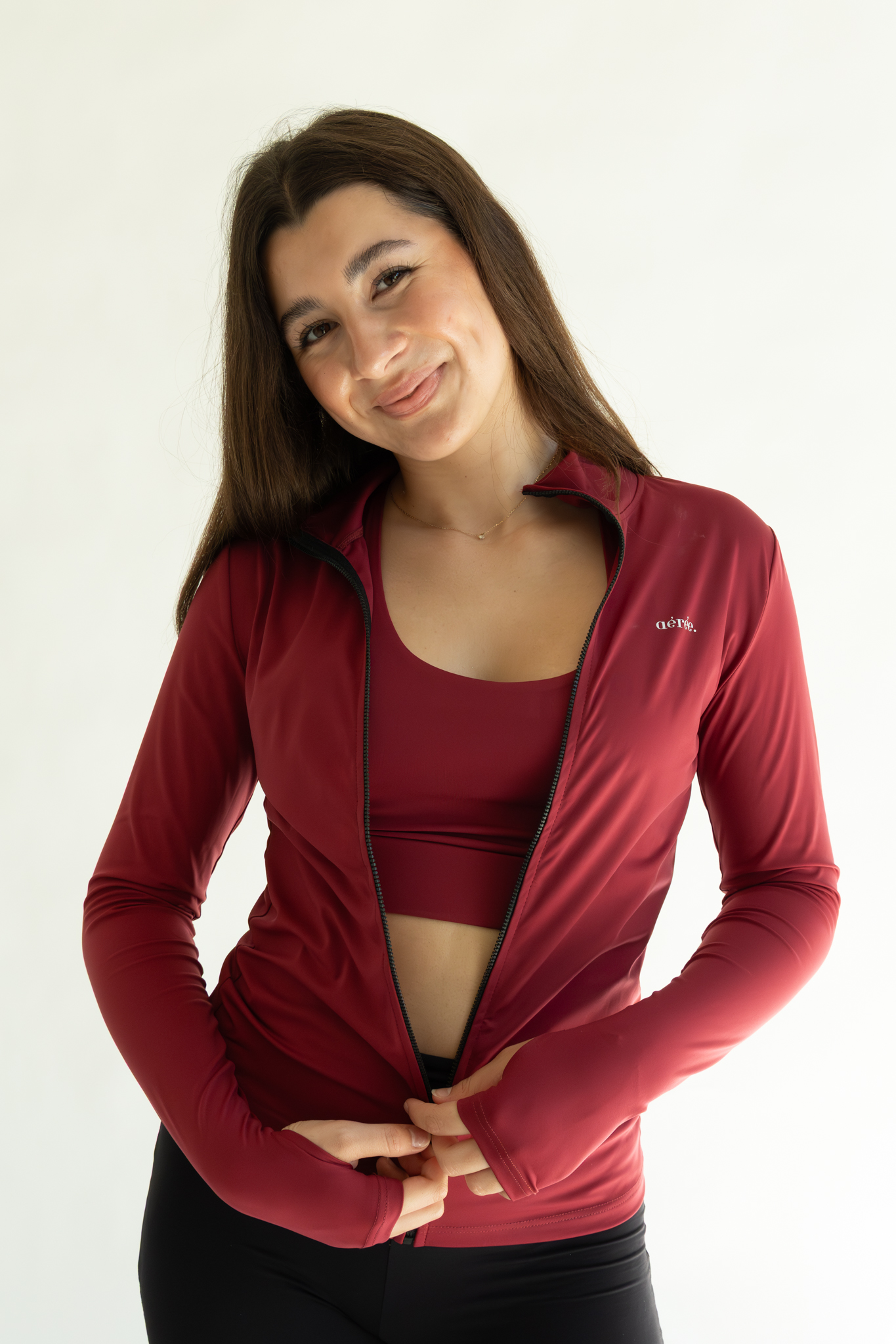 Športová mikina – Deep Berry Classic